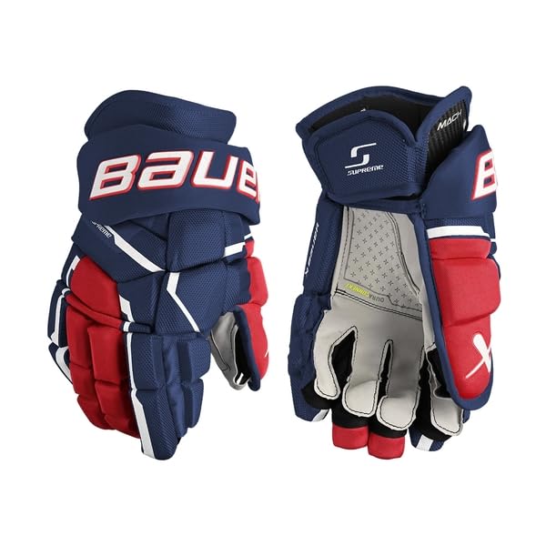 Bauer S23 Supreme Mach Hockey Glove - Intermediate