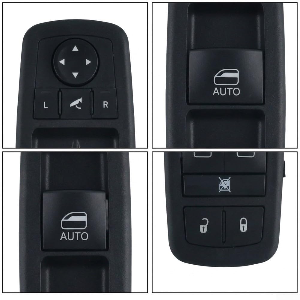 Botonera Elevalunas 68289803AB Repuesto Exacto para jeep 2016 a 2019