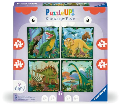 3 Puzzle Up! : Les dinosaures Ravensburger France - vue 7
