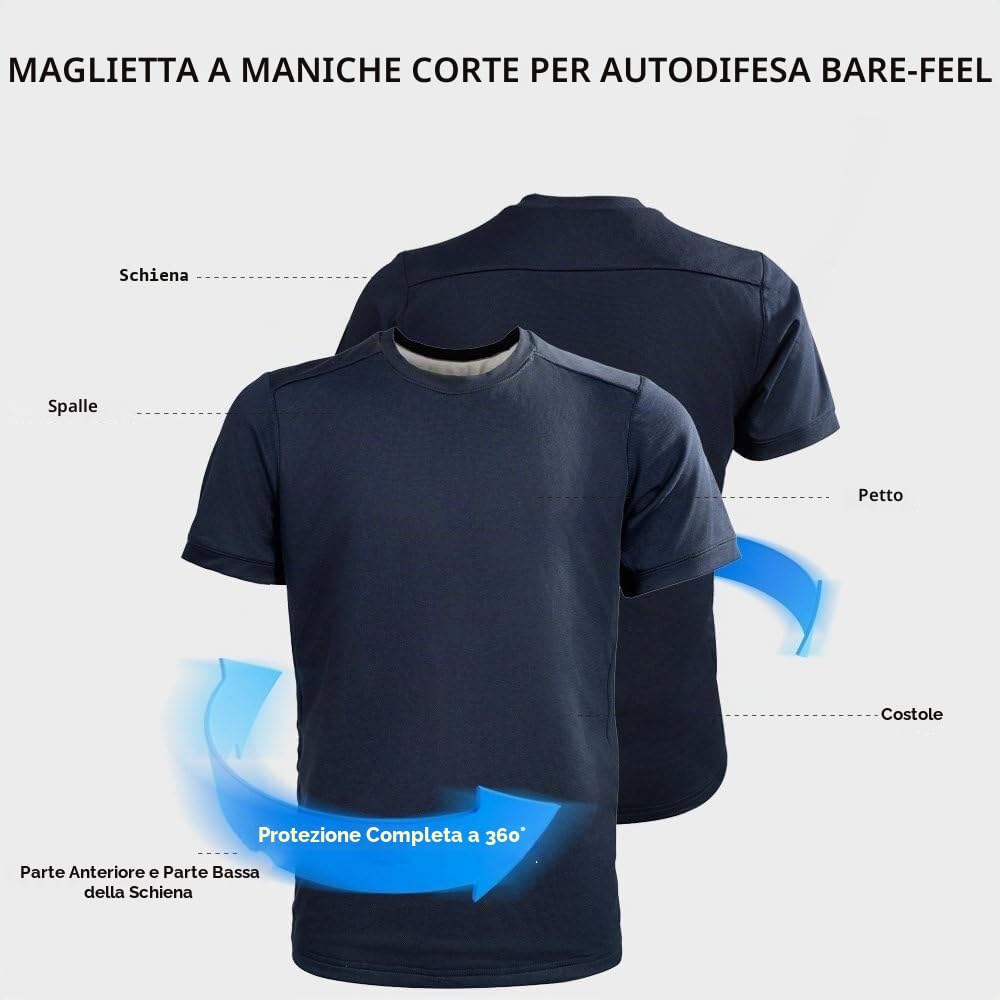 Indumenti anti-pugnalata a 5 livelli for proteggere la sicurezza personale, gilet protettivi, gilet di sicurezza(L)