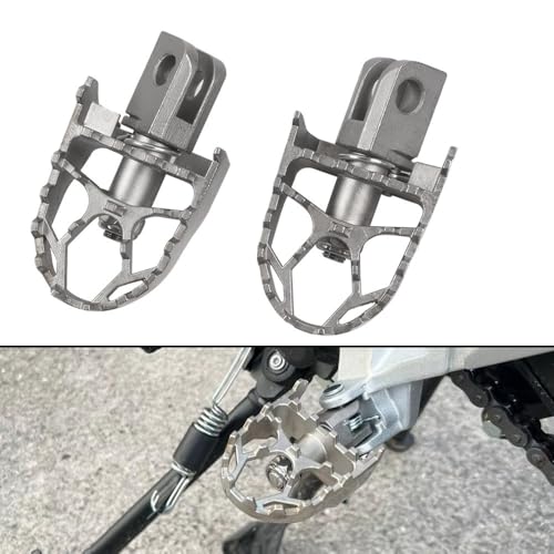 Repose-pieds V-Strom instables ? Fixez vos pedales avec ce support