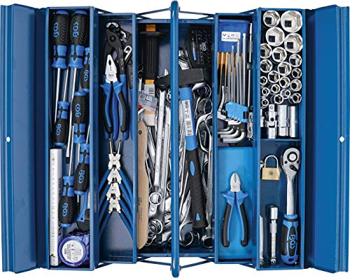 BGS 3306 | Metal workshop Tool Case incl. Tool Assortment | 137 pcs.