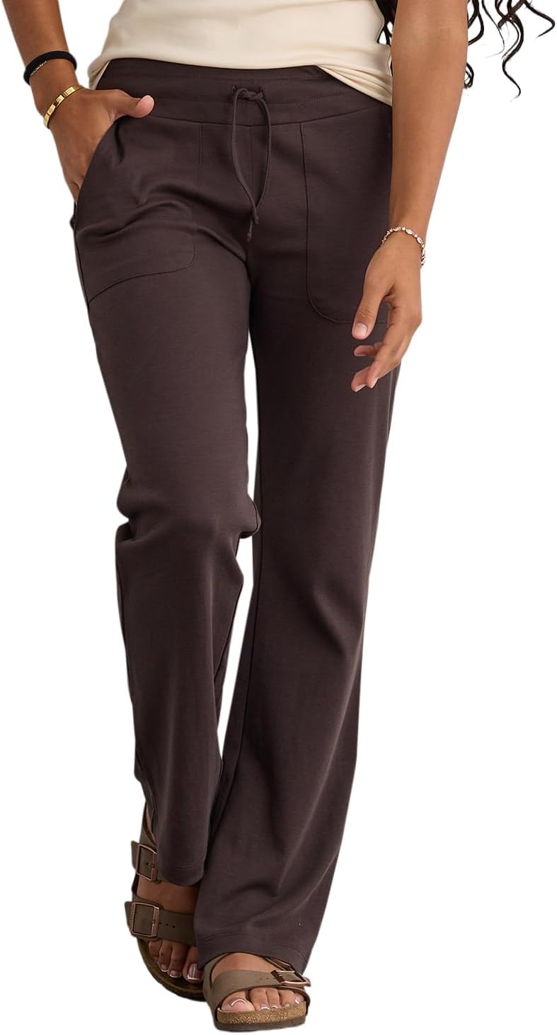 Fair Indigo Women's Organic 100% Cotton Lounge Pants