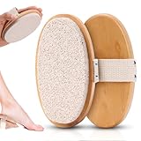 1 Pcs Pumice Stone for Feet with Handle Foot Scrubber Dead Skin Callus Remover Heel Scraper Pedicure Tool for Feet Hands Shower Remove Calluses Dry Skin