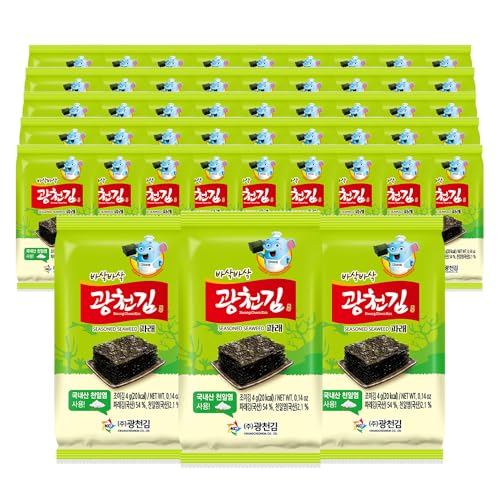 バサクバサク パレ 光天海苔 調味のり 4g×48袋 韓国産 海外直送品