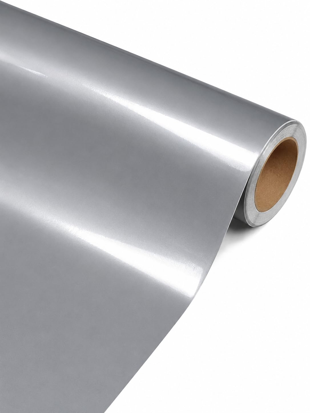 LadyVenom 12”X60” Inch Silver Decorative Metallic Adhesive Vinyl Sheet | Self Adhesive Peel & Stick Contact Paper for Kitchen Cabinets, Countertops, Furniture & Bathroom-image-25