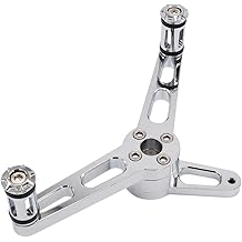 Motorcycle Forward Control Heel Toe Shifter Pegs Shift Lever Footpegs for Harley Sportster Custom XL 883 1200 Nightster 1200N 2004-2022 (Chrome)