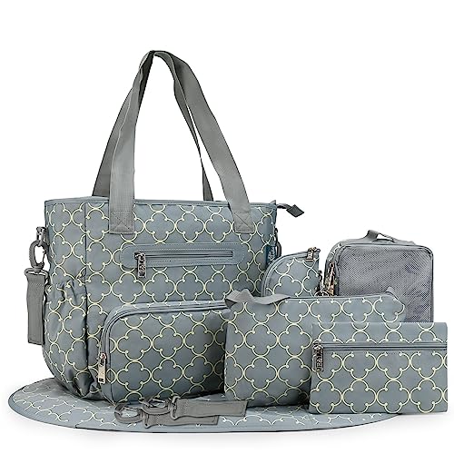 Bolso Cambiador de Pañales SONARIN de 7 piezas: máxima organización en tus viajes con tu bebé