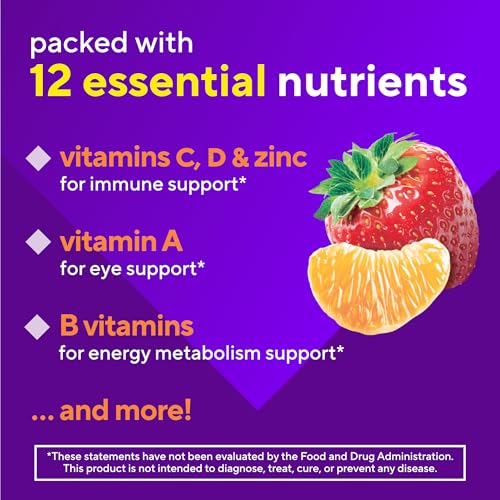 Vitafusion Multivitamin Gummies + Immune Support | 90 Adult Gummy Vitamins - image 6