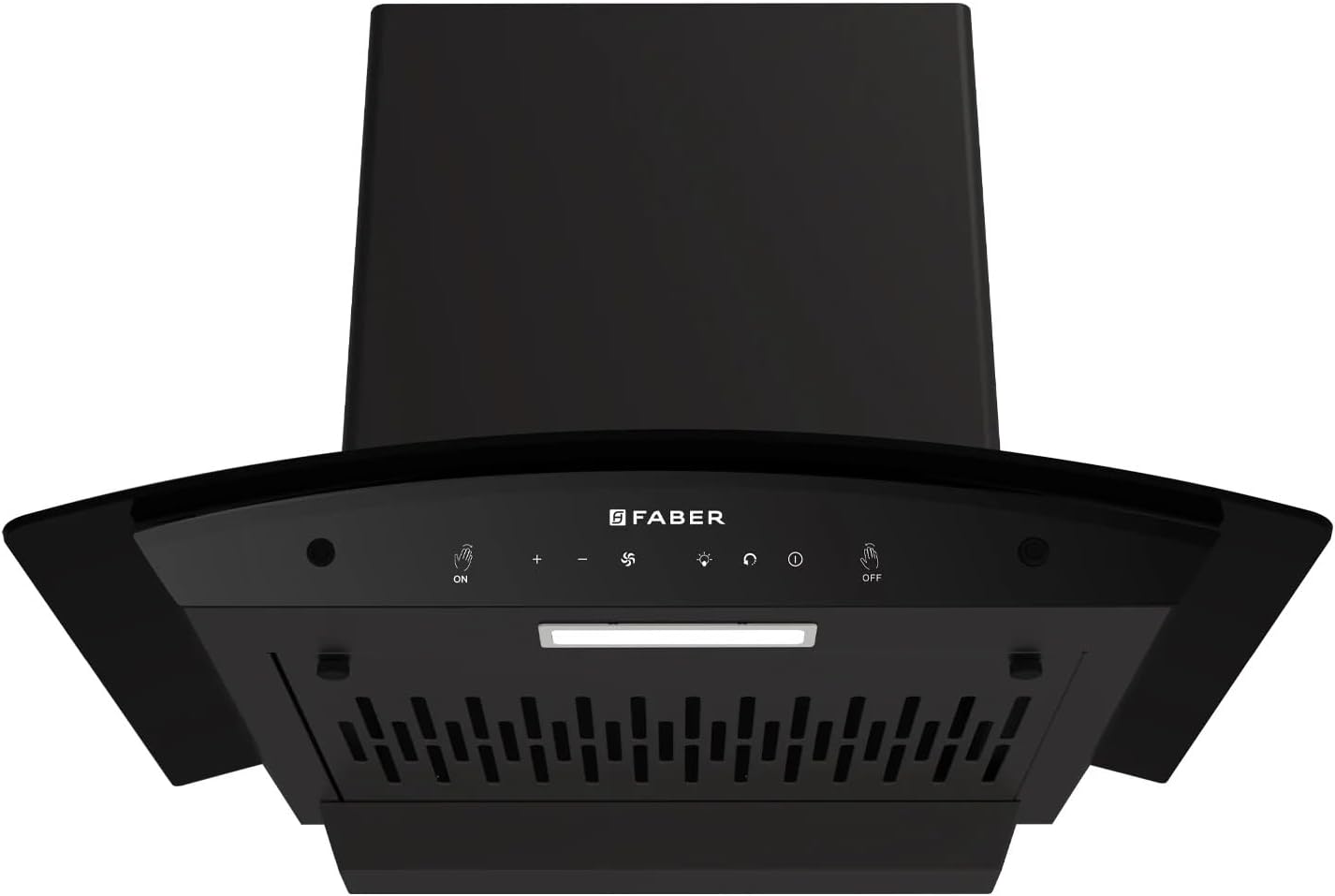 Iris 60cm 1500m3/hr BLDC Autoclean Chimney|Black Matt Filterless|Oil Collector|Touch & Gesture Control|9 Speed Control|LED|8yrs on Motor,2Yrs Comprehensive warranty|HOOD IRIS BLDC FL HC BK IN 60