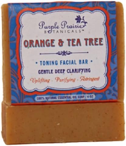 Orange Tea Tree Facial Soap Bar