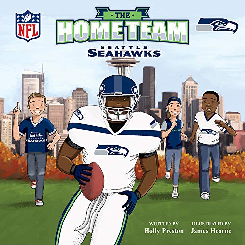 MasterPieces NFL Seattle Seahawks Home Team Book, Children's Illustrated Storybook for All Ages, 32 pages with illustrations