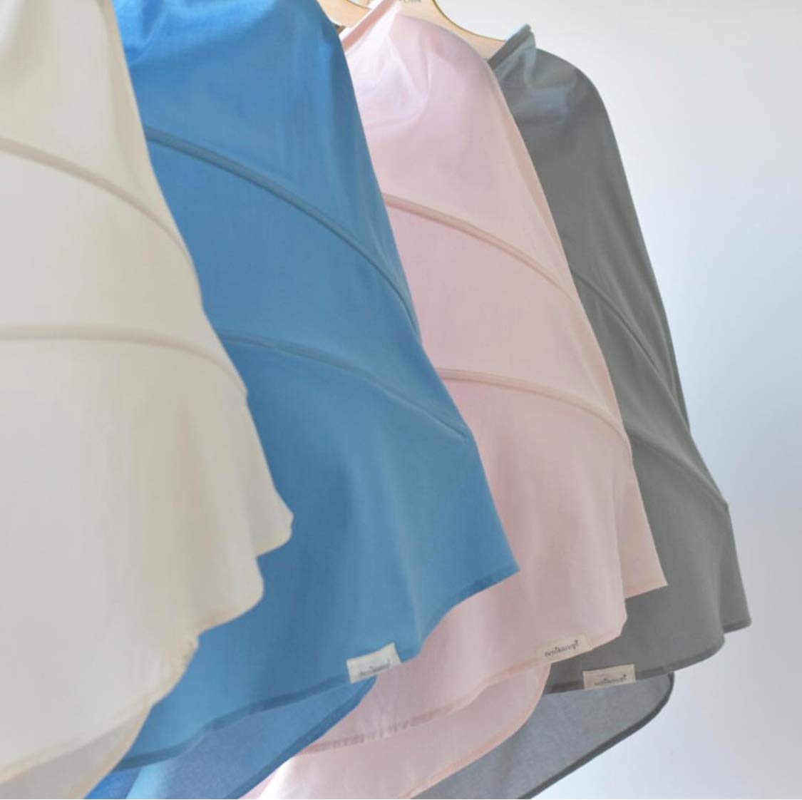 First and ONLY Multi-Use Nursing Cover You Don't Need to Hold Up to See in Breathable with 360 Coverage, Breastfeeding Scarf, Canopy, Car Seat Cover, Poncho (Saipan Sand) The infineni by nenikanopi