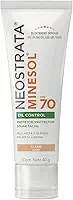 Neostrata Minesol Protetor Solar Facial Oil Control, Claro, FPS 70, 40g
