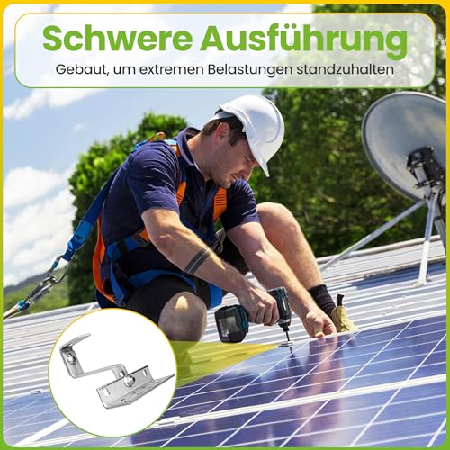 Crochets de toit ajustables Offgridtec pour fixer des panneaux solaires sans casser les tuiles