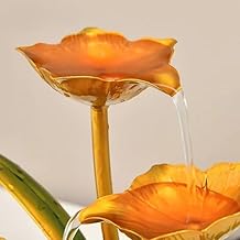 نافورة مياه صغيرة الحجم مع صخور نهرية طبيعية مصممة لتوضع على الطاولة مناسبة للاستخدام الداخلي لجو هادئ ومريح مناسبة للاسترخاء والتأمل، موديل 2