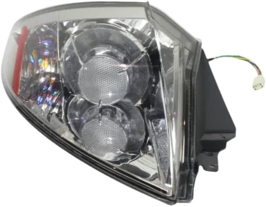 CarLights360: For 2007 2008 2009 Mitsubishi Eclipse Tail Light Pair Driver and Passenger Side W/Bulbs For MI2800121 MI2801121