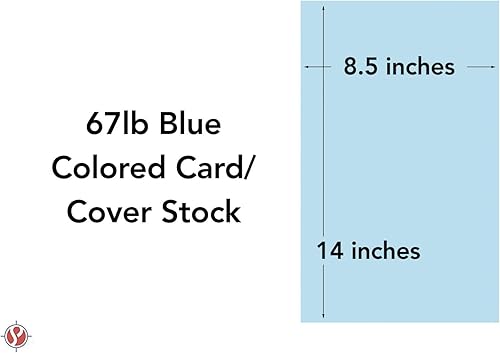 Miniatura 5 de Funda de papel de cartulina ligera de 67 Vellum Bristol, tamaño legal, 8.5 x 14 pulgadas, 1 resma de 250 hojas por paquete