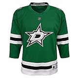 Outerstuff Youth NHL Replica Home-Team Jersey Dallas Stars, Medium Green/white, Large (12-14)