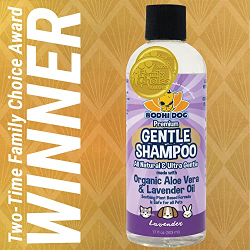 Bodhi Dog Premium Gentle Shampoo | Soothing & Ultra Gentle Puppy Shampoo | Aloe Vera And Lavender Oil | Natural Moisturizing Pet Wash For Puppies, Dogs And Cats (17 Fl Oz) #TOP1