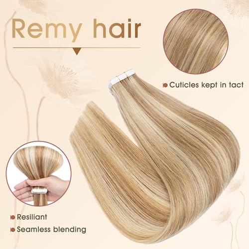 Rich Choices 45cm Extension Adesive Capelli Veri