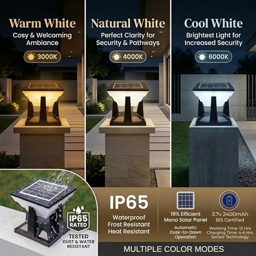 Image of FlashBold Premium IP65 Automatic Solar Lamp 10W