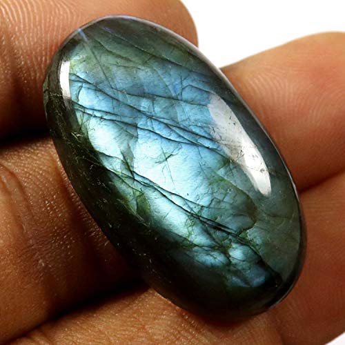 Labradorite de 49.25 carats de qualité gemme pour joaillerie d'exception