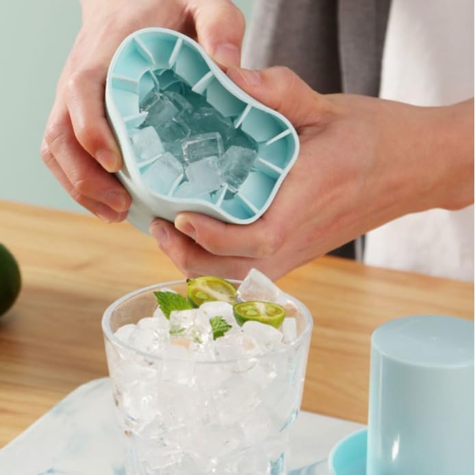 Molde de silicona para cubitos de hielo miniatura 1