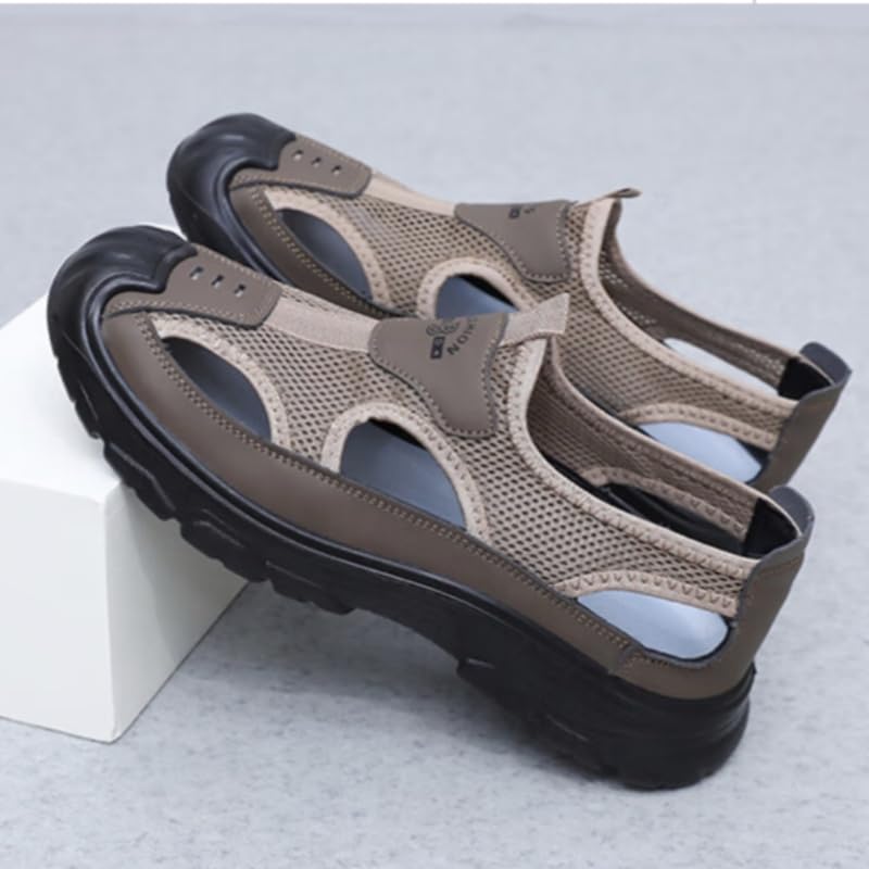 [New Summer Mesh Slip-On] Breathable Mesh Slip-On Shoes - Men's New Summer Shoes for Driving, Outdoor Activities, and The Beach3