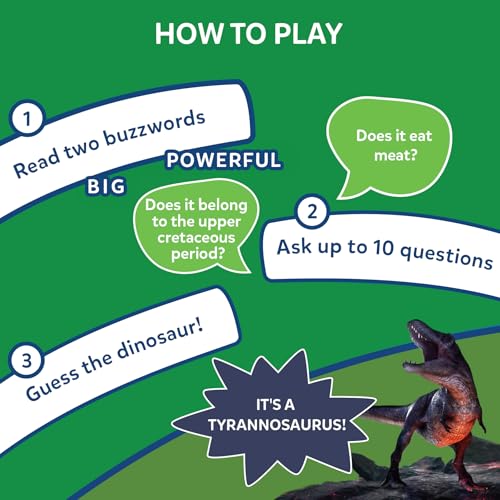 Image of Skillmatics Guess in 10 Dinosaurs - Trivia Game for Kids and Families