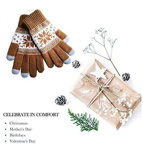 IEestest Guanti Christmas Lover Guanti Touch