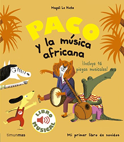 Portada de Paco y la música africana. Libro musical