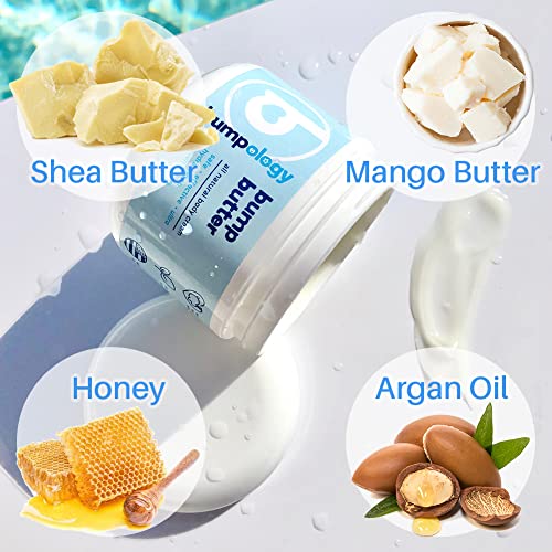 Bumpology Bump Butter Stretch Mark Moisturize Cream | 2-In-1 All Natural Belly Cream For Pregnancy | Made In Usa | Hydrating Stretchmark Body Cream Cocoa Butter Lotion | Pregnancy Skin (4 Ounce (Pack Of 4)) #TOP2