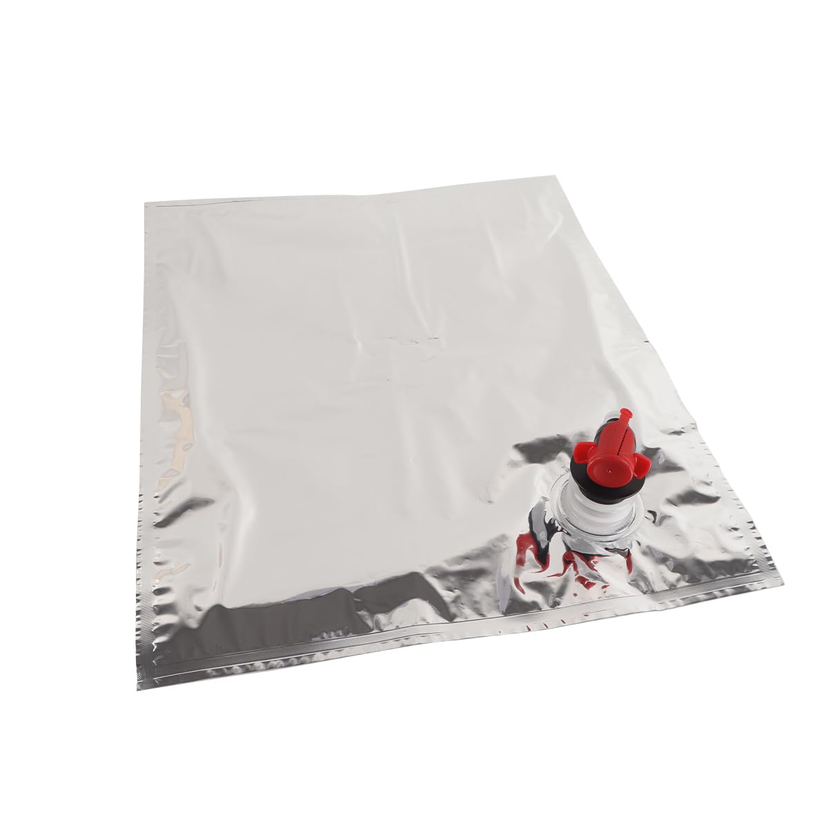 Ticha 5 sacchetti di ricambio da 5 l, con barriera all'ossigeno, protezione della luce, contenitore portatile, per succhi di vino, liquido