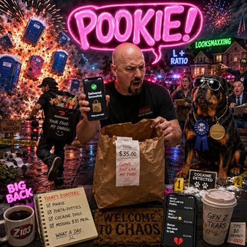 #0389 - Pookie, Porta-Potties, Cocaine Dogs, And A Missing $35 Meal - 07/08/2026