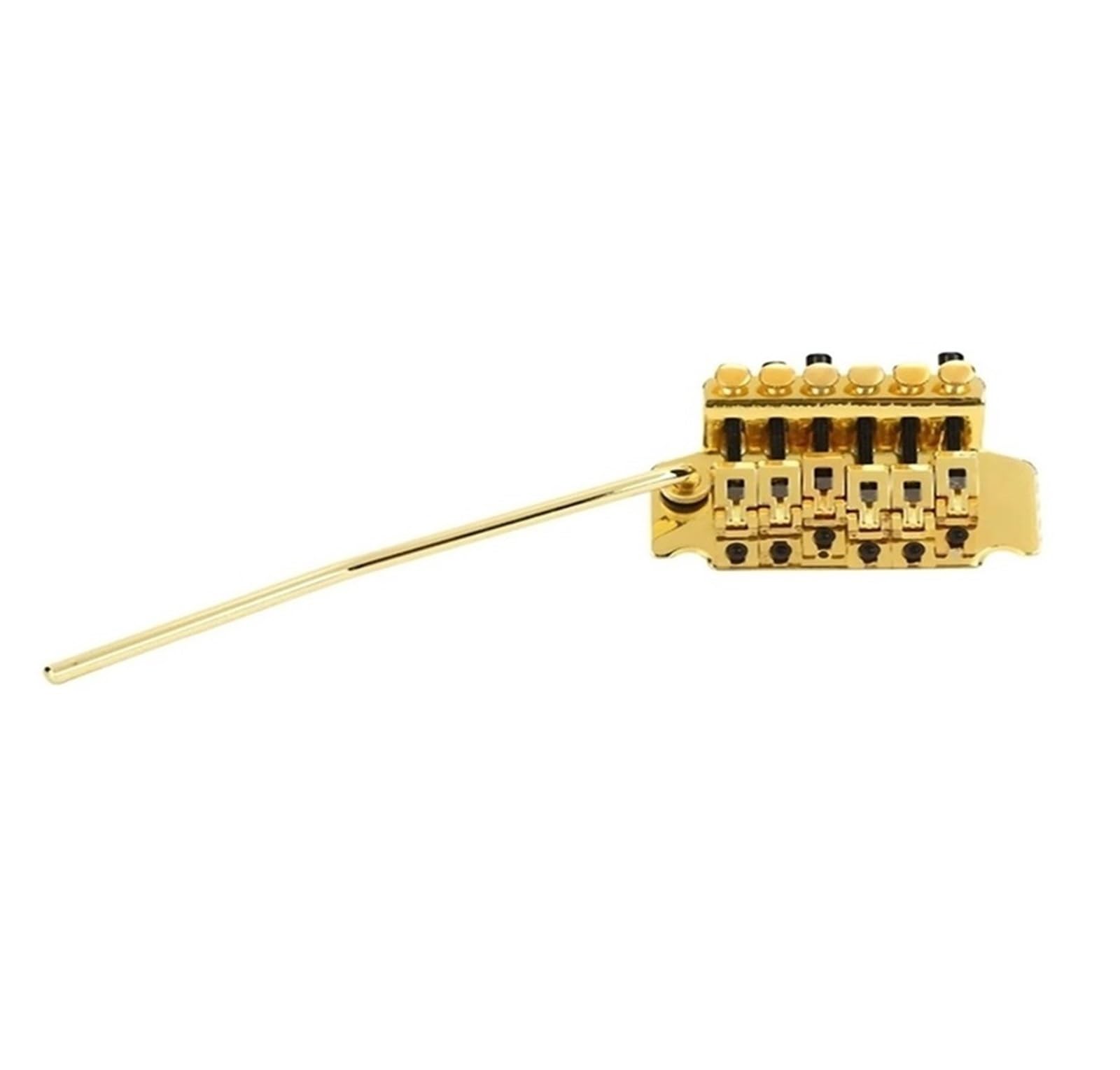 Accesorios De Dispositivo Estabilizador De Resorte De Puente De Guitarra Eléctrica De Trémolo Doble | Puente de guitarra(Gold)