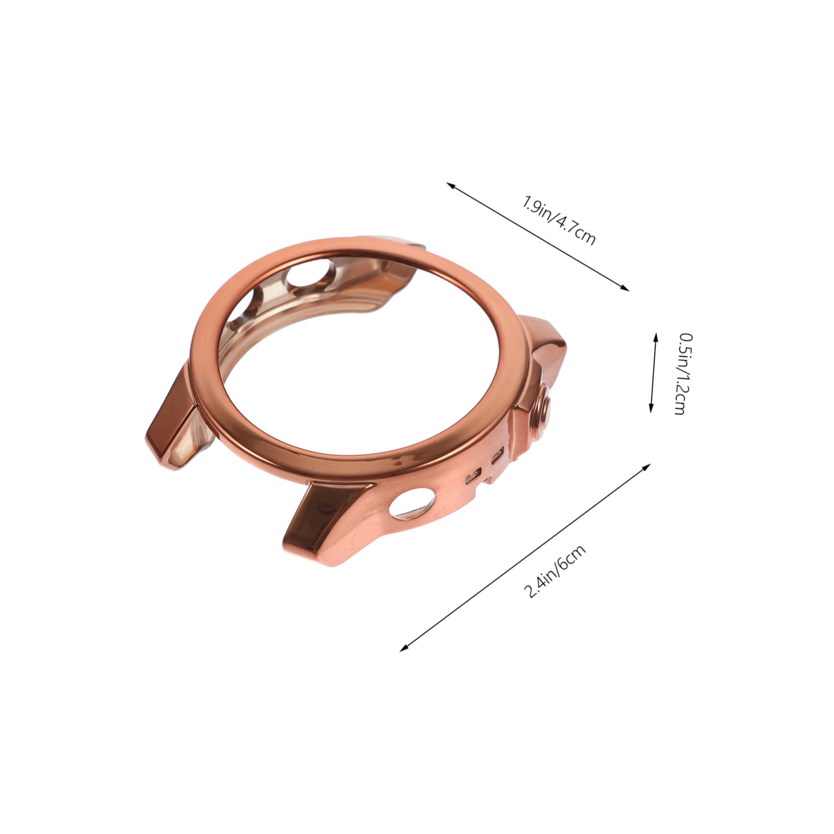 Gatuida 20 Pcs Cas Reloj Inteligente Smartwatch Protecteur D'Écran Cas 7 Protecteur Silicone Anneau Couverture Réutilisable TPU Major
