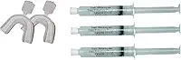 Kit de seringa de gel de clareamento dental de 44% 30 cc com força profissional mais forte e otimizada, bandeja e guia de sombra