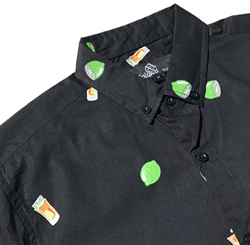 Image of Molokai Surf Button Down Slim Fit Hawaiian Short Sleeve Shirts