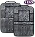 Produktbild Rücksitz Organizer Aufbewahrungstasche Grunge Old Big Solid Iron Protected Door Ancient Structure Backseat Car Organizer Car Back Seat Protector Kick Mats for Kids Large Storage Pockets (2 Pack)