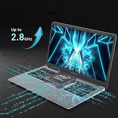 Sgin Laptop 15.6 Inch 4Gb Ddr4 128Gb Ssd, Windows 11 Laptop With Celeron N4020, Up To 2.8Ghz, Mini Hdmi, 2.4/5.0G Wifi, 2 X Usb 3.0, Expandable Storage 512Gb Tf(Sliver) #TOP1
