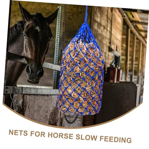 SEWOART Saco De Palha De Cavalo Redes De Alimentação De Cavalos Redes De Alimentação Lenta Alimentad