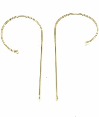 HilcoVision Sunglasses Aviators Temple/Cable Replacements Gold Metal 155mm