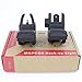 DX DA XIN Front & Rear Sights, Backup Sights Flip Up Sights Hunting Foldable Pop Up Sites 20mm Rail Picatinny Handguard Rail