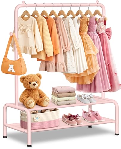 mirolam Kids Clothing Rack