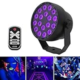 7 Arten von Lichteffekten: Voll geöffnet, Sprungwechsel, Fade, Klangaktivierung, Strobe, Puls und Auto, Unterstützung von 4 Betriebsarten DMX512, Klangaktivierung, Master / Slave und Auto-Modus. Wenn die Musik klingelt, folgt das Licht der Musik Der Rhythmus des Blitzes, der Ihrer verrückten Party eine lebendigere und dynamischere Atmosphäre verleiht