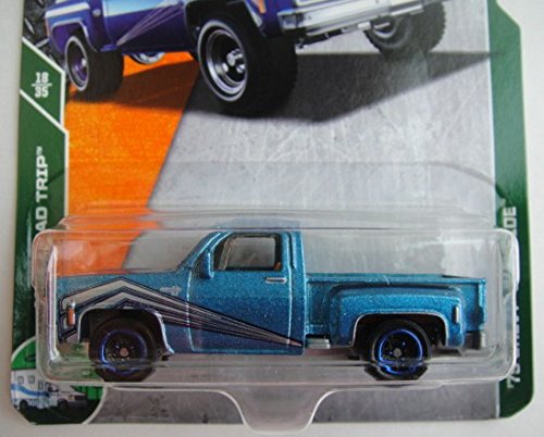 Matchbox Road Trip Blue 75 Chevy Stepside miniatura 2
