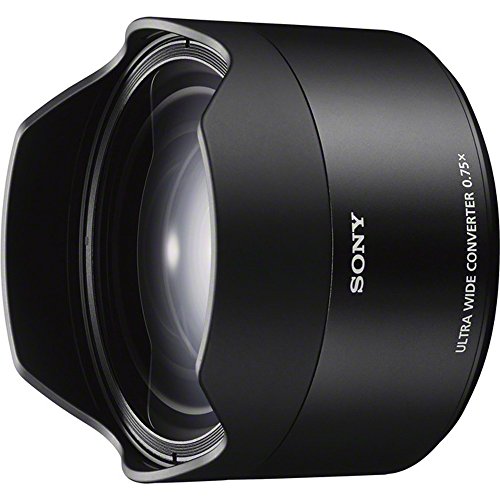 Sony SEL075UWC 21 mm f/2.8-22 Ultra Wide Converter Lens for Mirrorless Cameras,Black