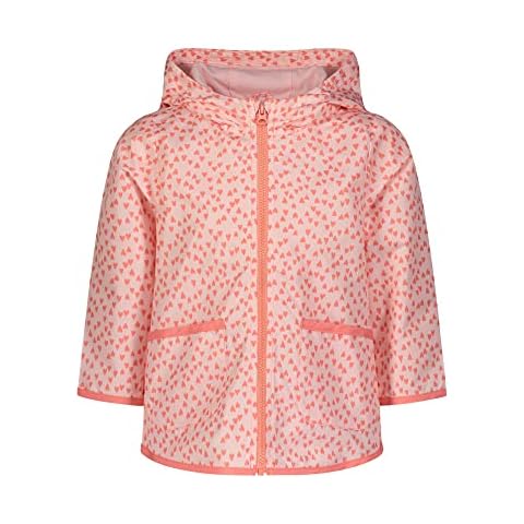 Simple Joys Peach Pink Heart Raincoat Cover