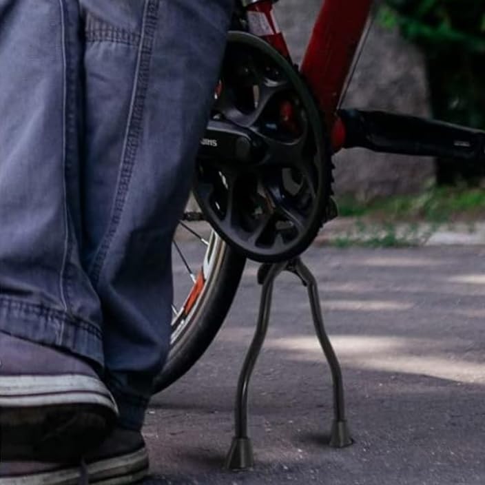 SPORTNOW Cavalletto Portabici per Pneuatici Inferiori a 10.5c